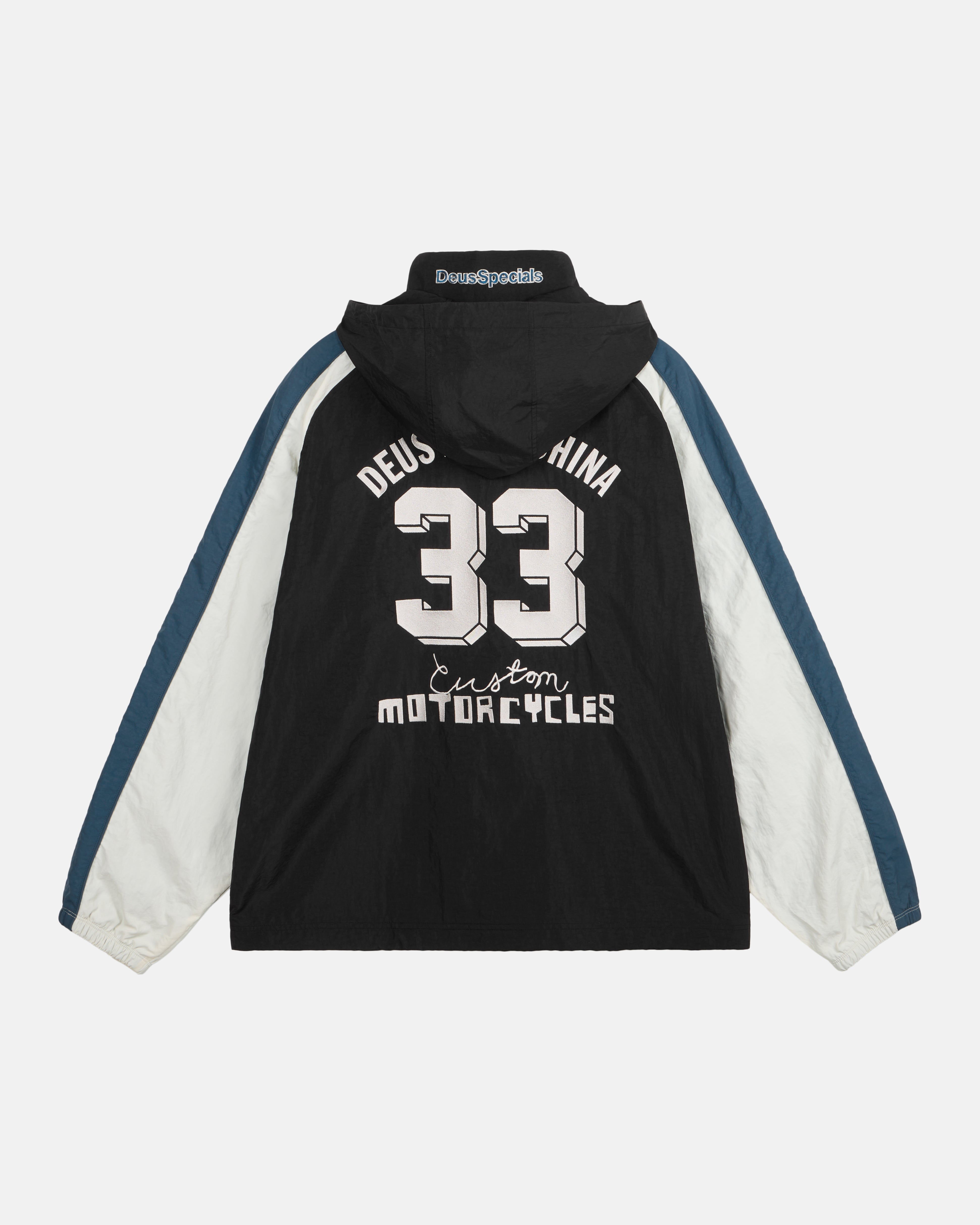 Jackets | Deus Ex Machina | Track Jacket - Black – Deus Ex Machina