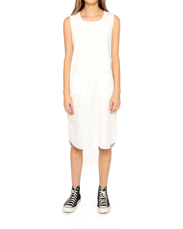 Work Dress (Relaxed Fit) - White