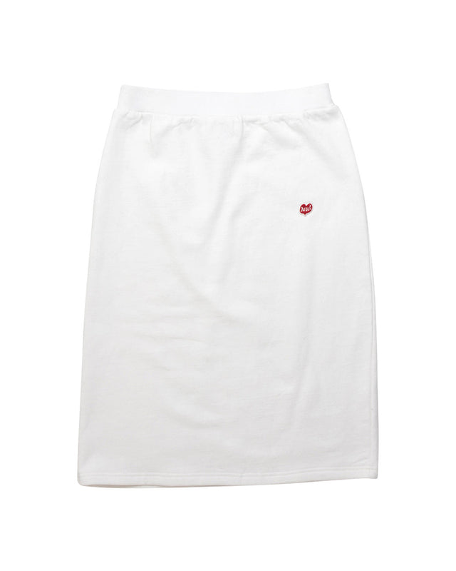 Monique Jersey Skirt (Regular Fit) - Vintage White