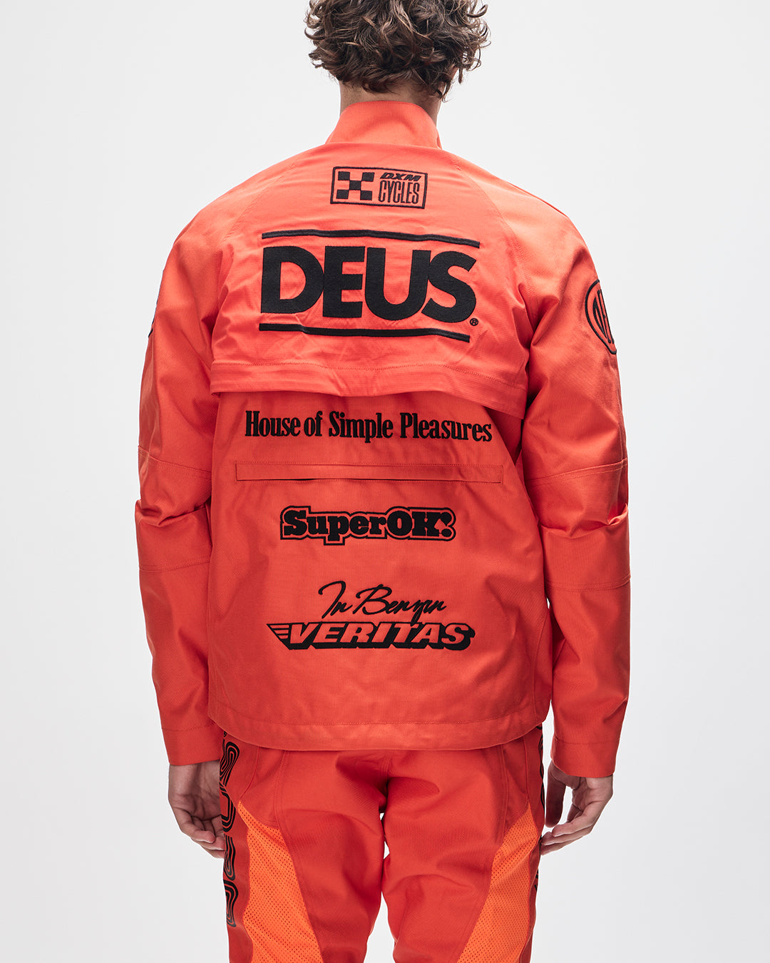 Jackets | Deus Ex Machina | Off Road Cordura Jacket - Orange