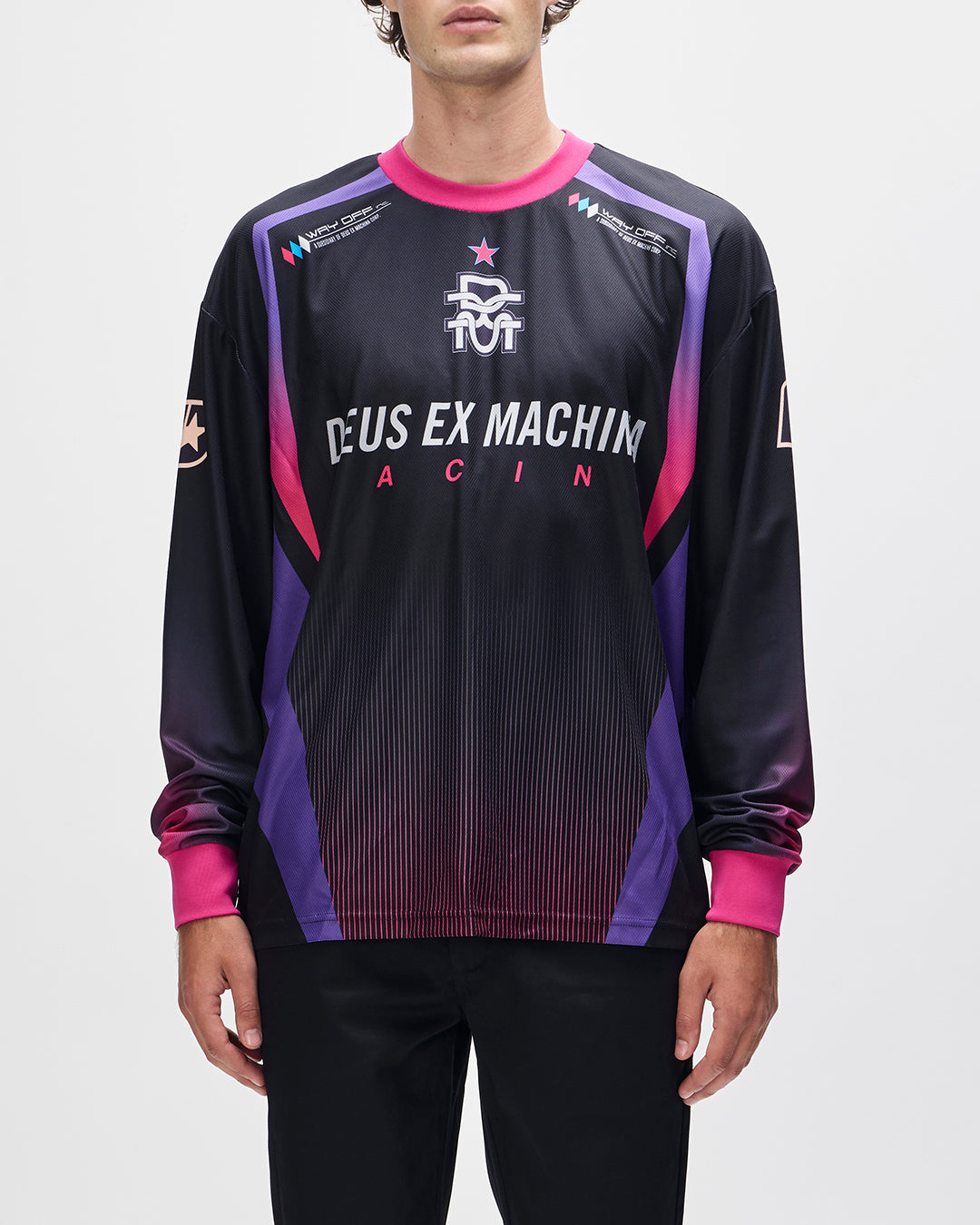 Jerseys | Deus Ex Machina | Renegade Moto Jersey - Black – Deus Ex