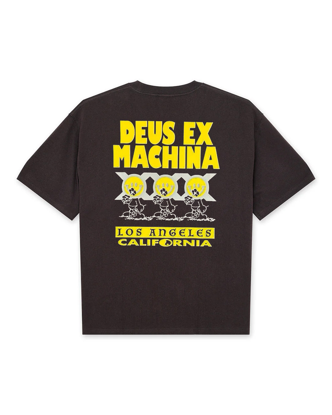 Big Sniff Tee - Anthracite – Deus Ex Machina Australia