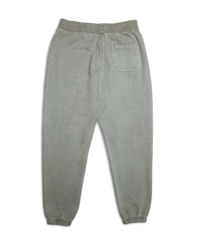 Garment Dyed Trackpant - Lichen Green