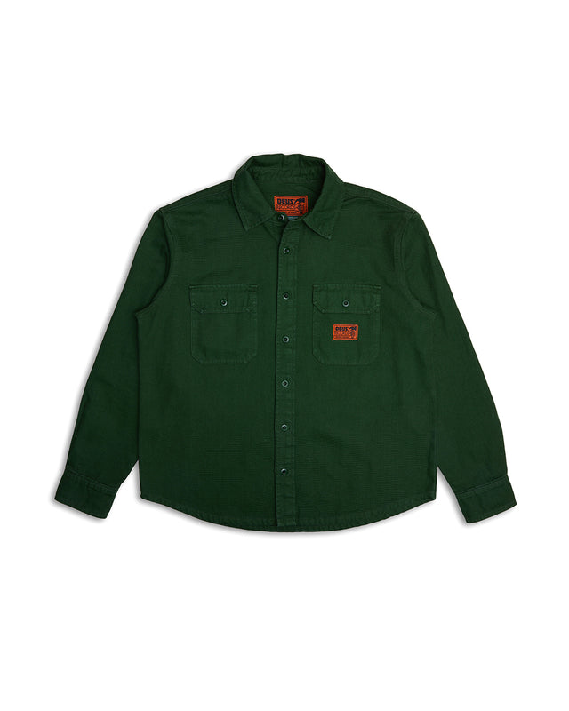 Too Busy Canvas Shirt - Forest