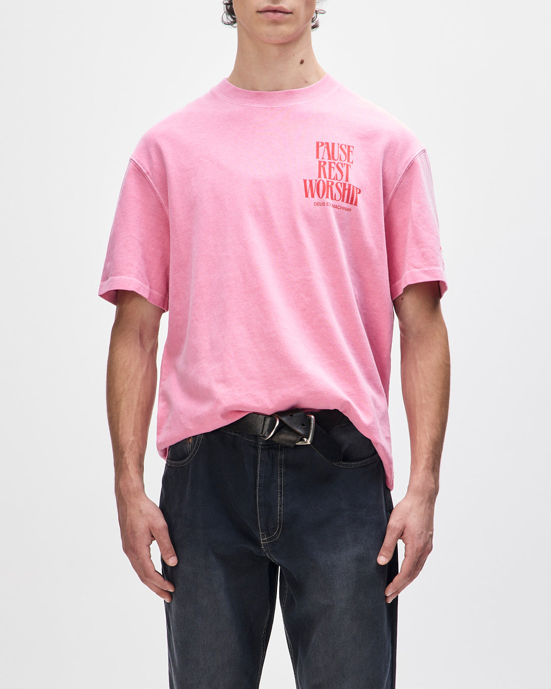 Tees | Deus Ex Machina | Noise Complaint - Prism Pink – Deus Ex