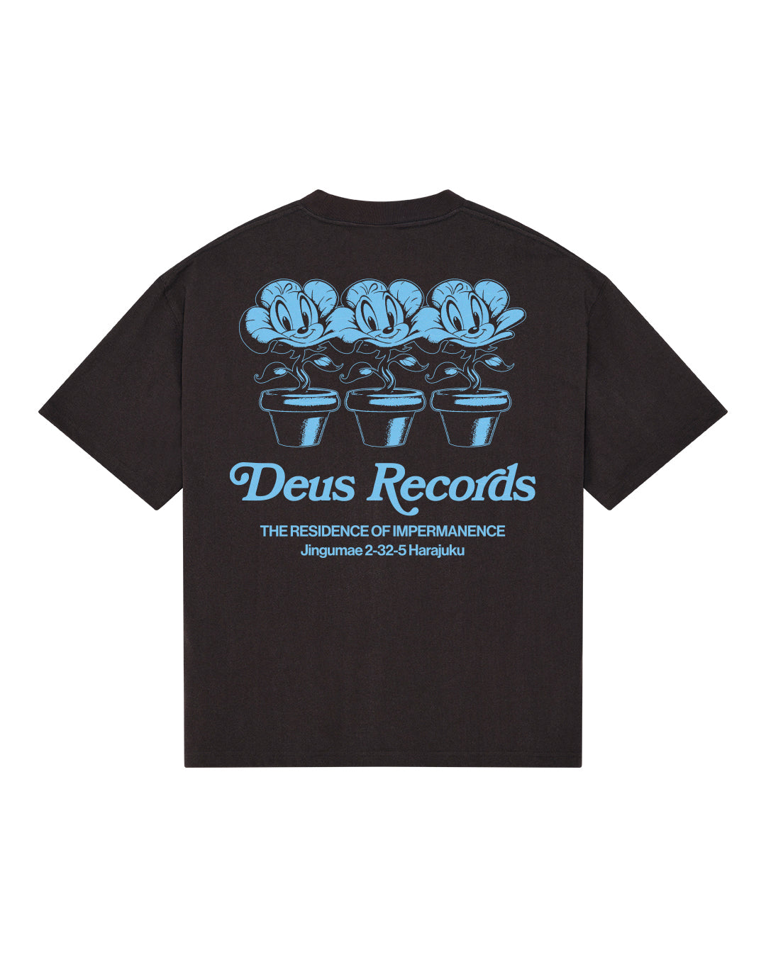 Tees | Deus Ex Machina | Green Thumb Tee - Anthracite – Deus Ex