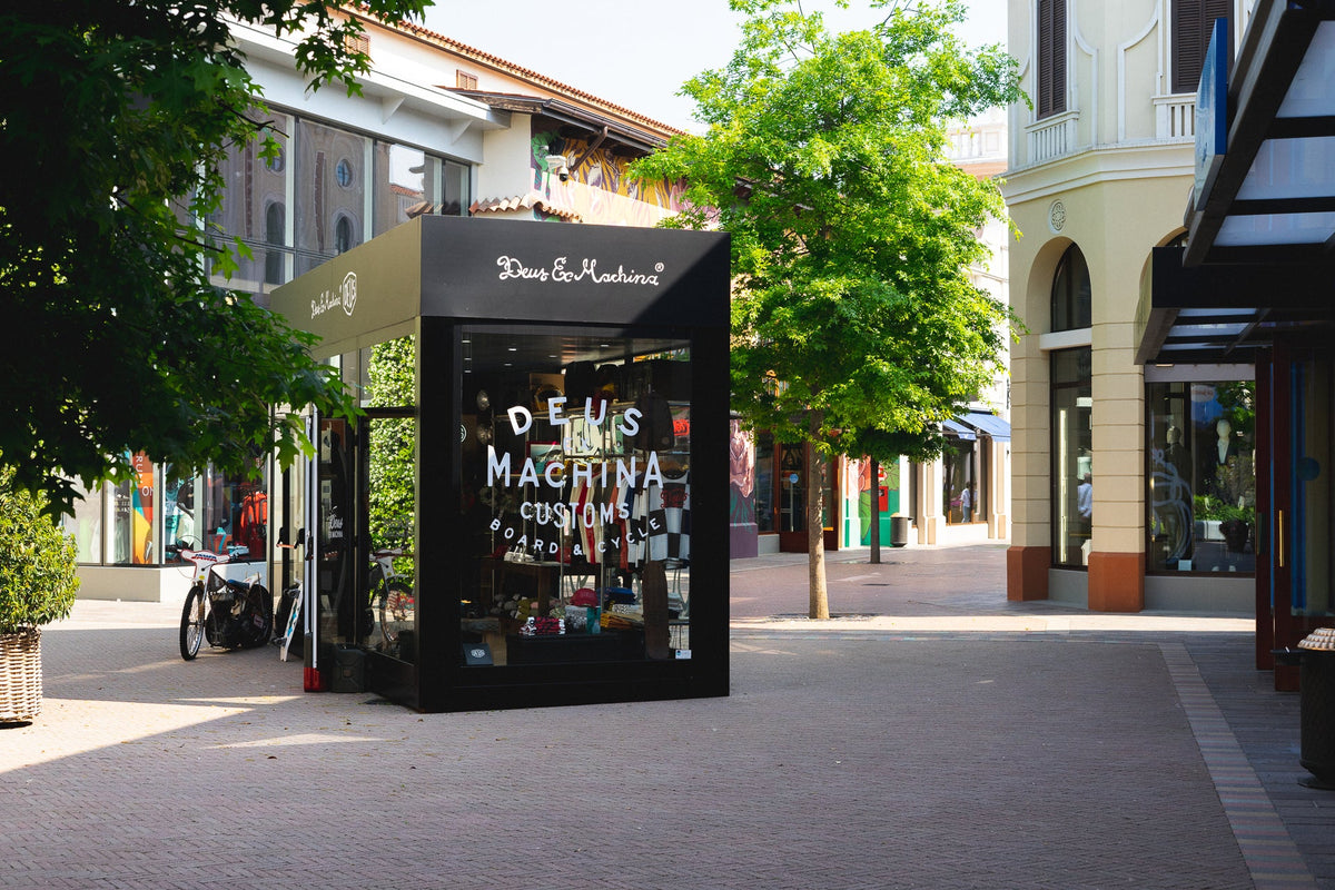 DEUS STORE FIDENZA - The First Outlet Pop Up in Italy – Deus Ex Machina ...