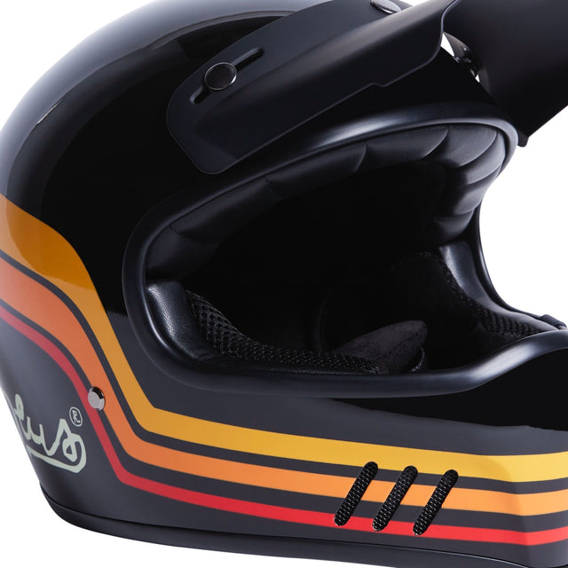 Stripes Helmet - Black