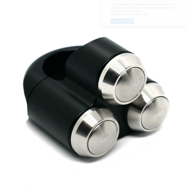 Purpose Built Moto 3 Button Switch Black