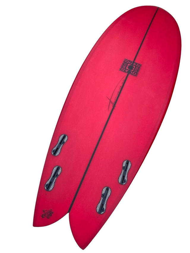 5'8 Quad Ply Red