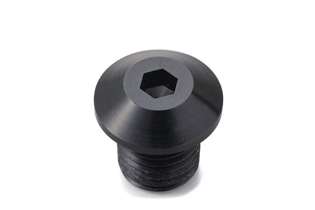 DAYTONA MIRROR HOLE BLANK M10 X 1.25 RH BLACK