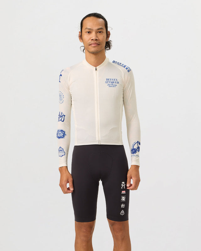 Deus Ex Attaquer Knocker Long Sleeve Jersey - Grey