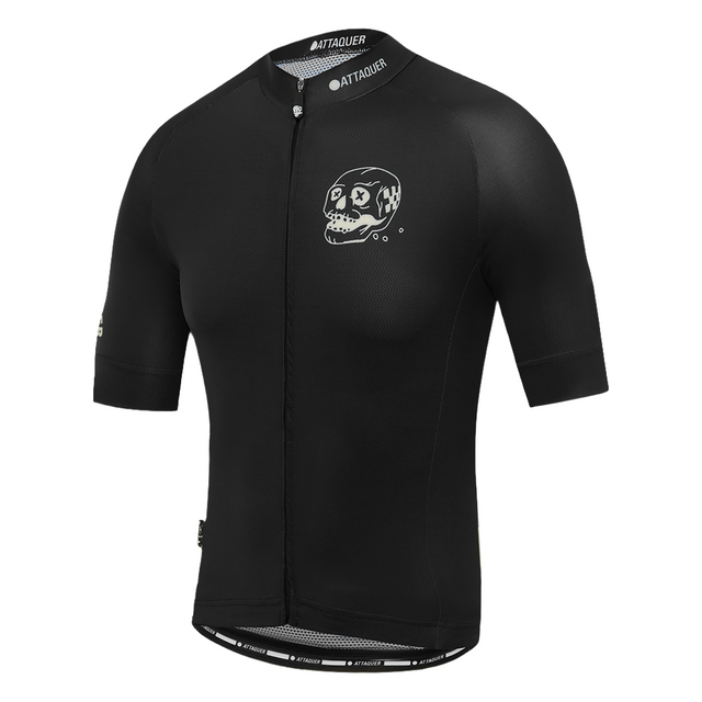 ATQ x DEUS Skull Jersey - Black