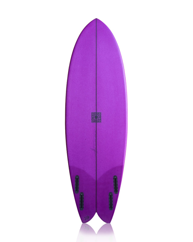 5'8 Quad Purple