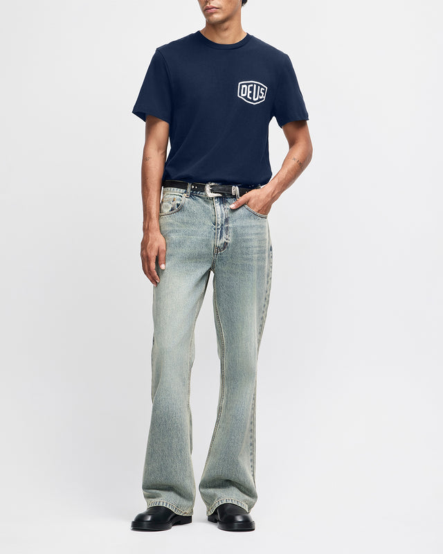 Camperdown Address Tee - Navy
