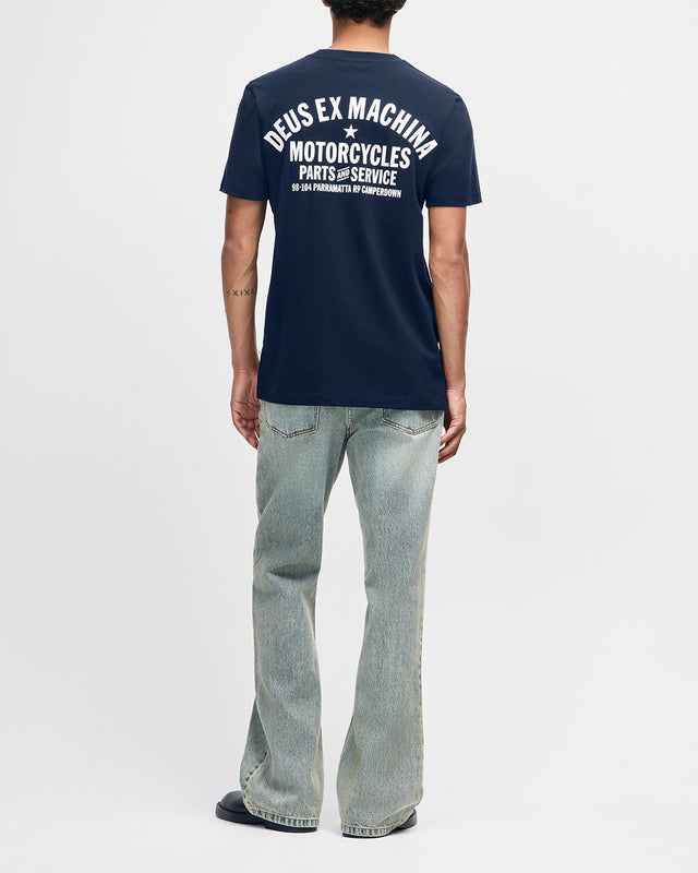 Camperdown Address Tee - Navy
