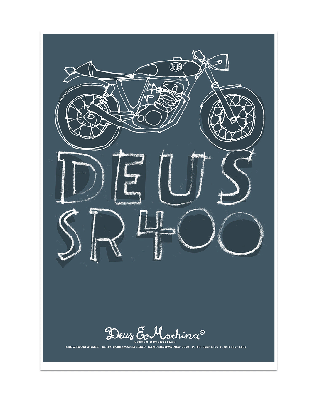 DEUS EX MACHINA ポスター　限定50枚 STEVIE GEE DEUS EX MACHINA ポスター 限定50枚 STEVIE GEE DEUS EX MACHINA