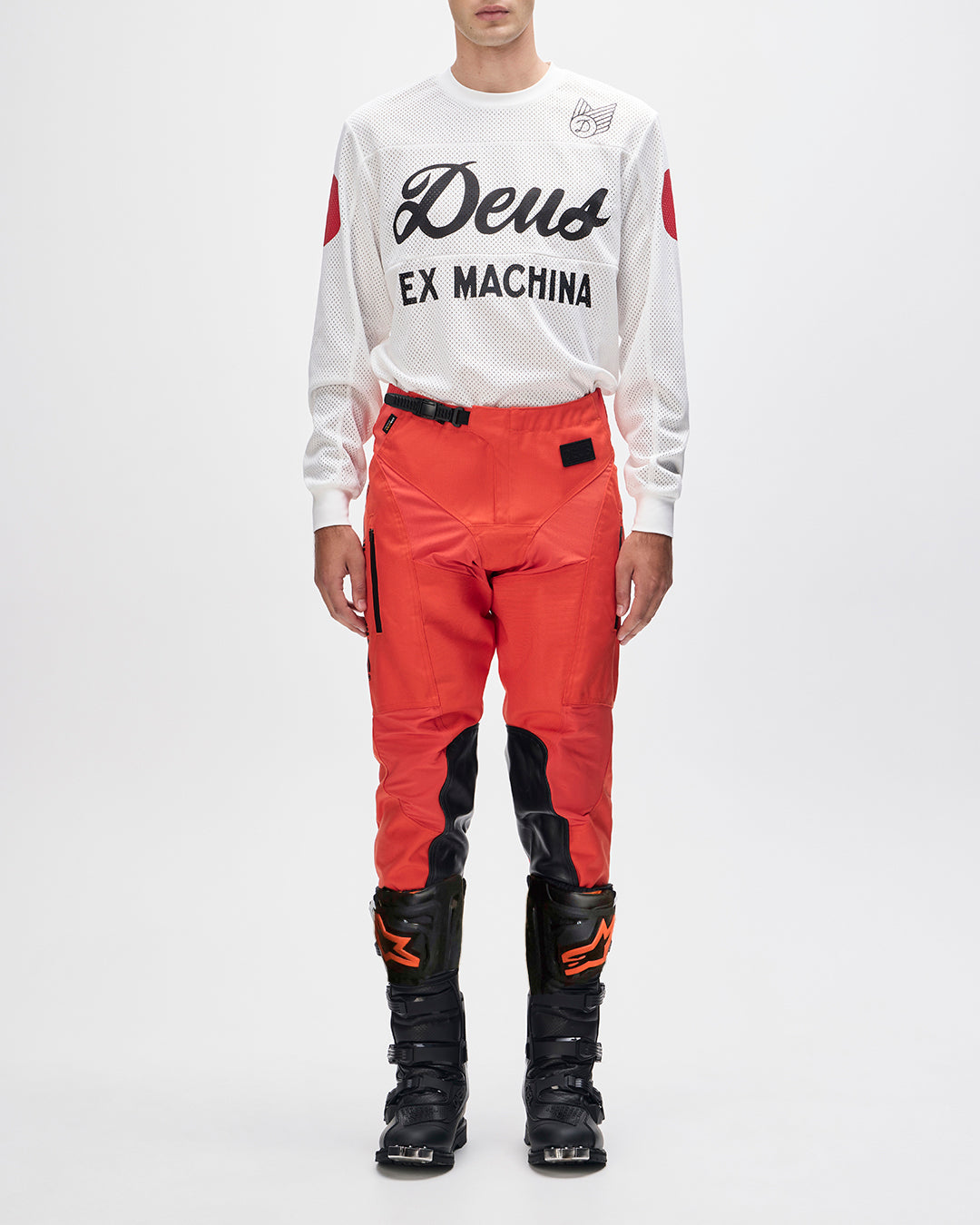 Pants | Deus Ex Machina | Moto Off Road Pant - Orange – Deus Ex