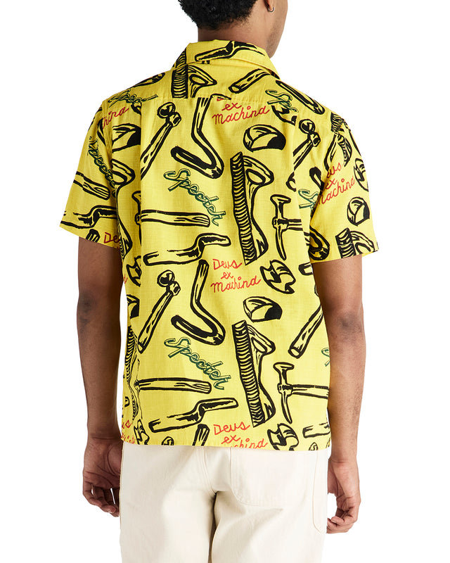 Specter Tools Ss Shirt - Canary Yellow