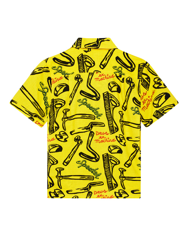 Specter Tools Ss Shirt - Canary Yellow