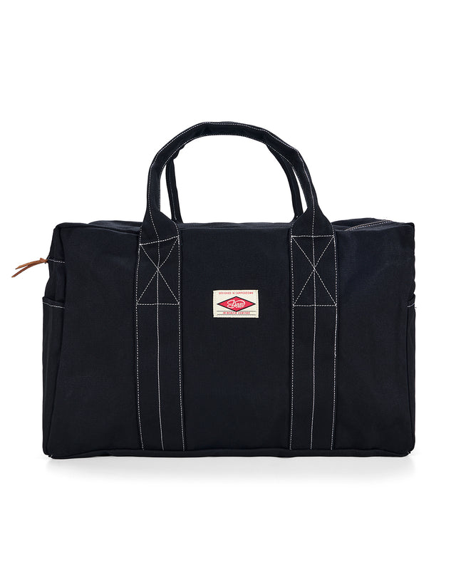 D261MBG357-CanvasDuffleBag-Black