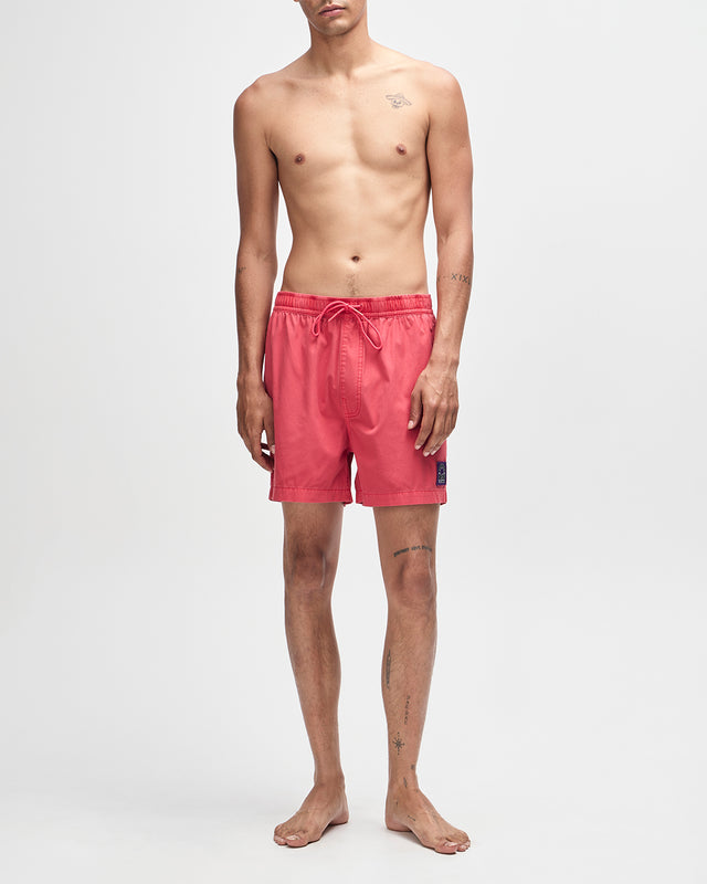 Sandbar Garment Dyed Short - Melon Red