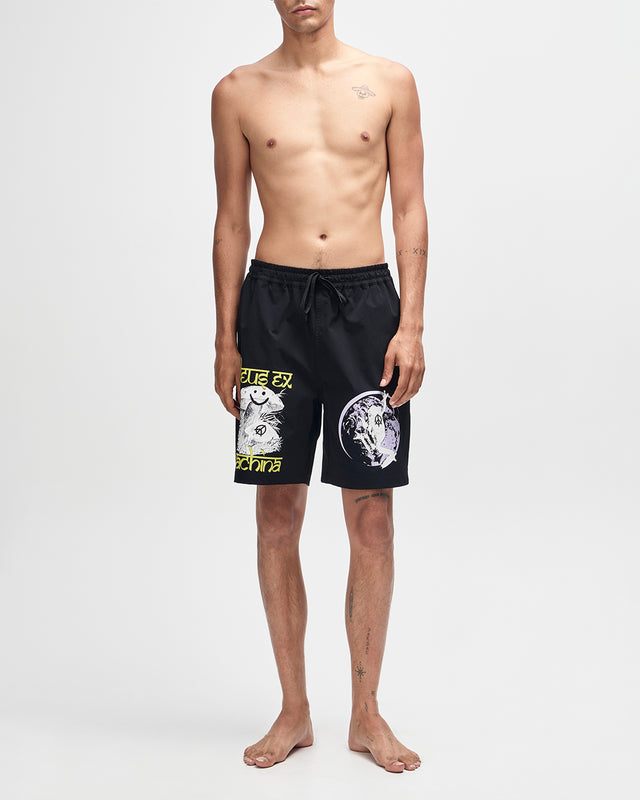 Filmgrab Swim Short - Black