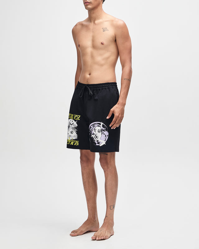 Filmgrab Swim Short - Black