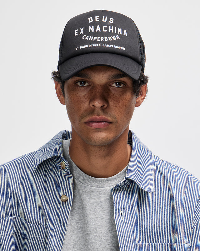Camperdown Address Trucker - Black