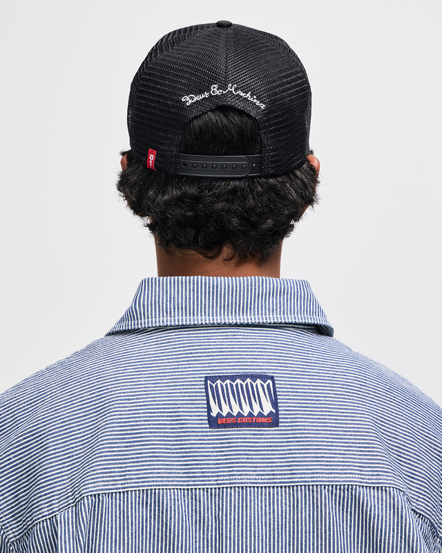 Camperdown Address Trucker - Black