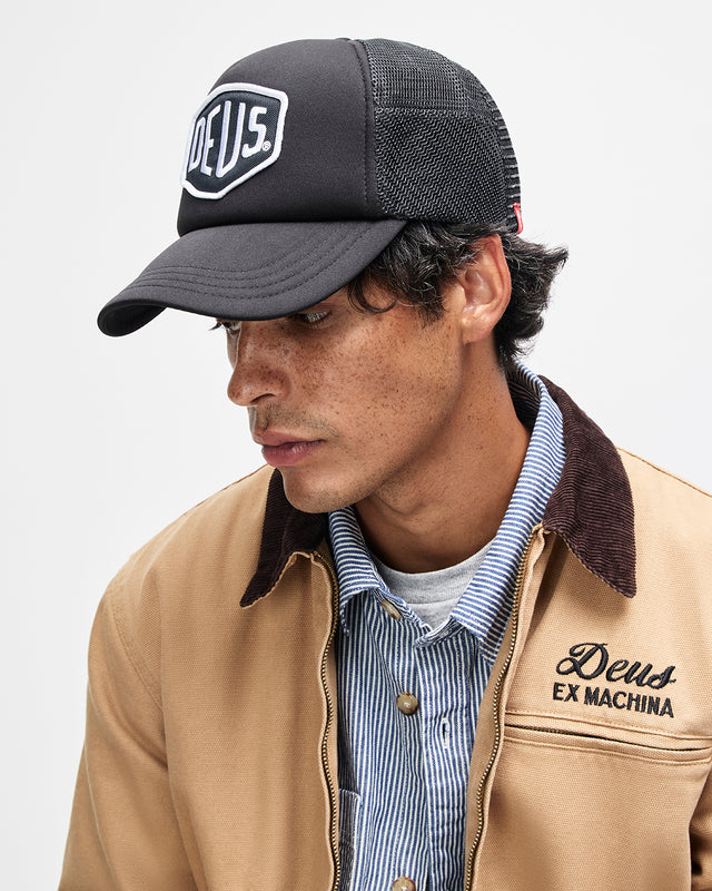 Baylands Trucker - Black-White