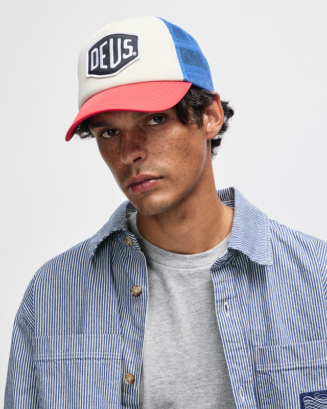 Baylands Trucker - Blue-Red