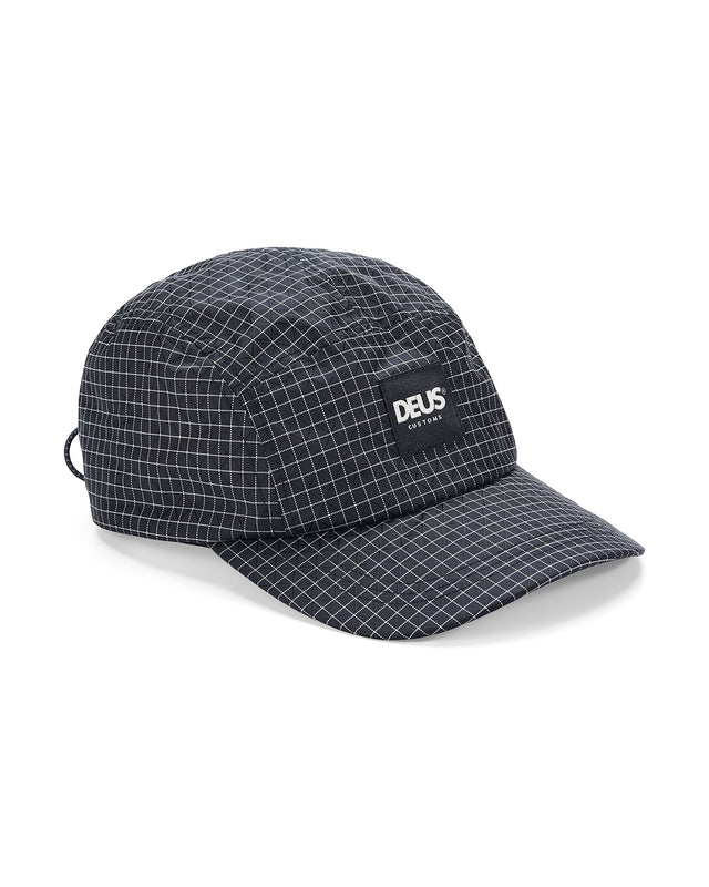 D261MHA554-Tower-5-Panel-Cap-Black