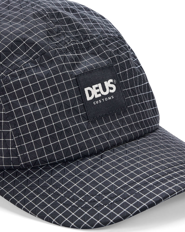 Tower 5 Panel Cap - Black