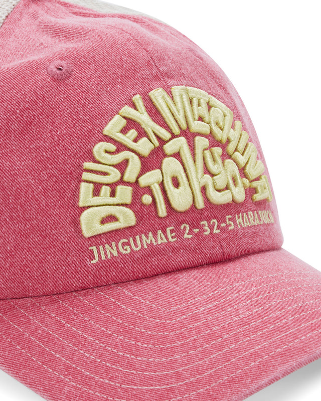 Tokyo Address Trucker - Melon Red