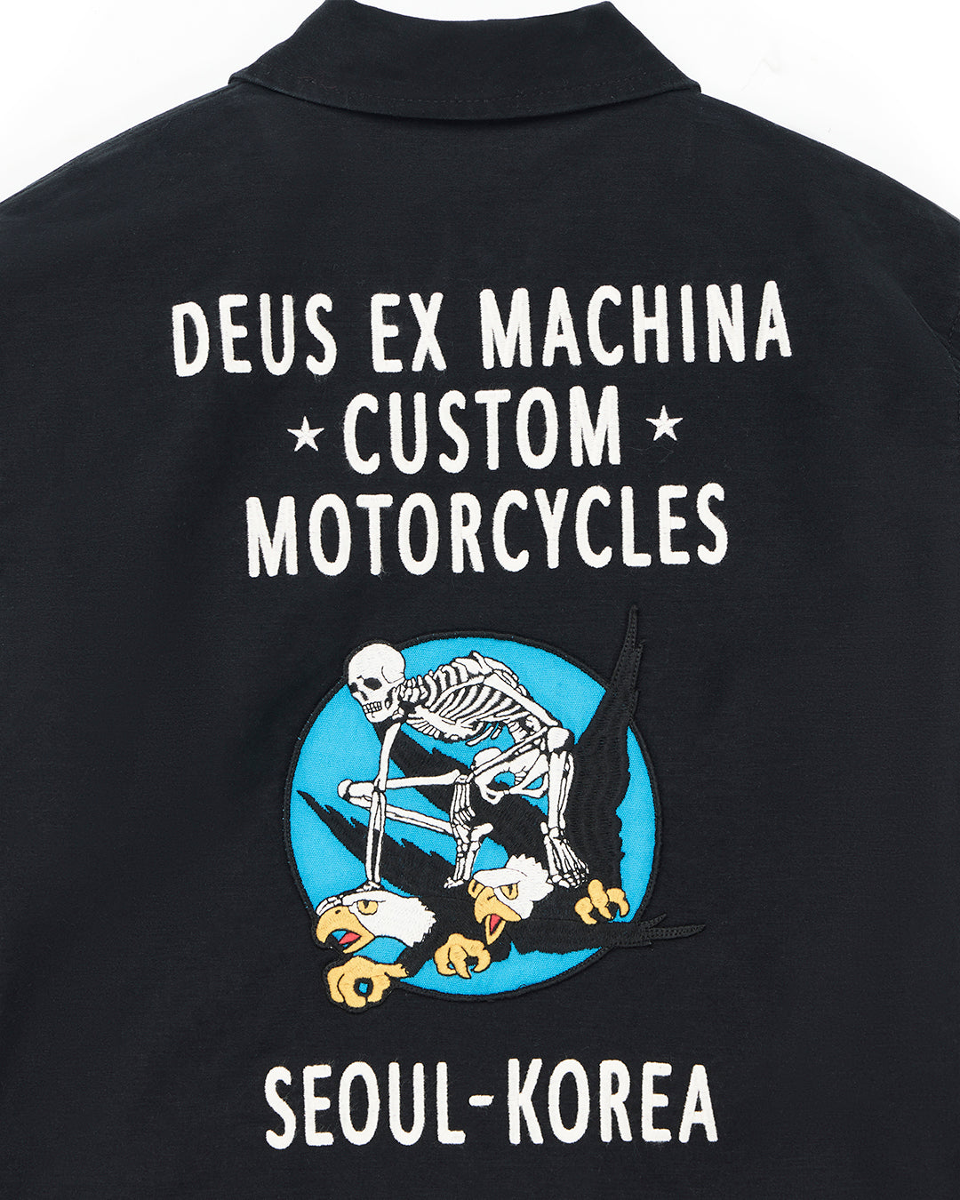 Jackets | Deus Ex Machina | Fugazi Souvenir Jacket - Black – Deus