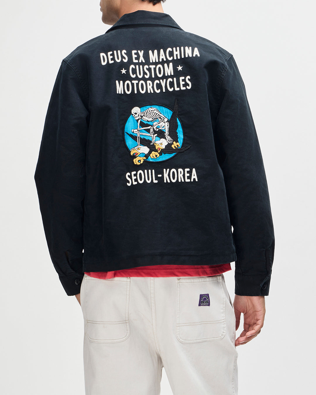 Jackets | Deus Ex Machina | Fugazi Souvenir Jacket - Black – Deus