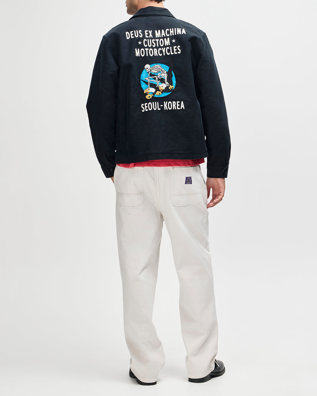 Jackets | Deus Ex Machina | Fugazi Souvenir Jacket - Black – Deus