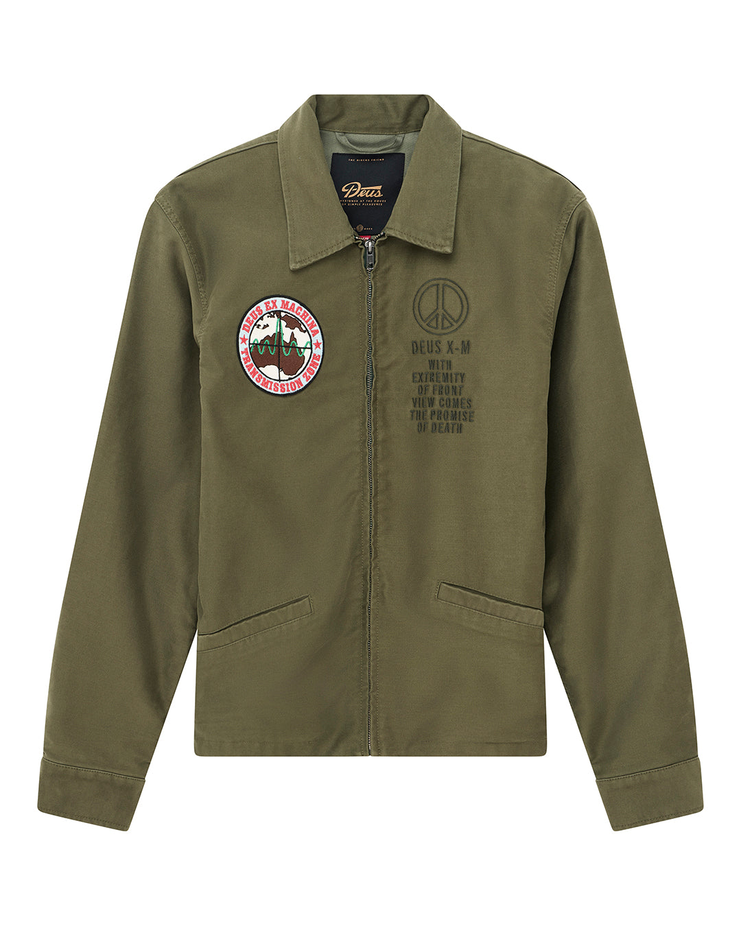 Jackets | Deus Ex Machina | Fugazi Souvenir Jacket - Black – Deus