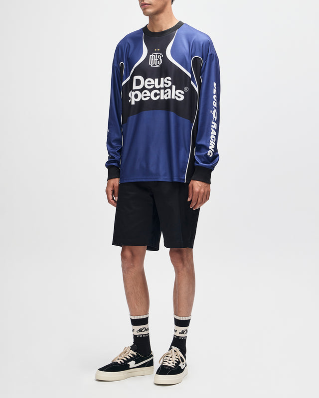 Spectacle Moto Jersey - Beacon Blue