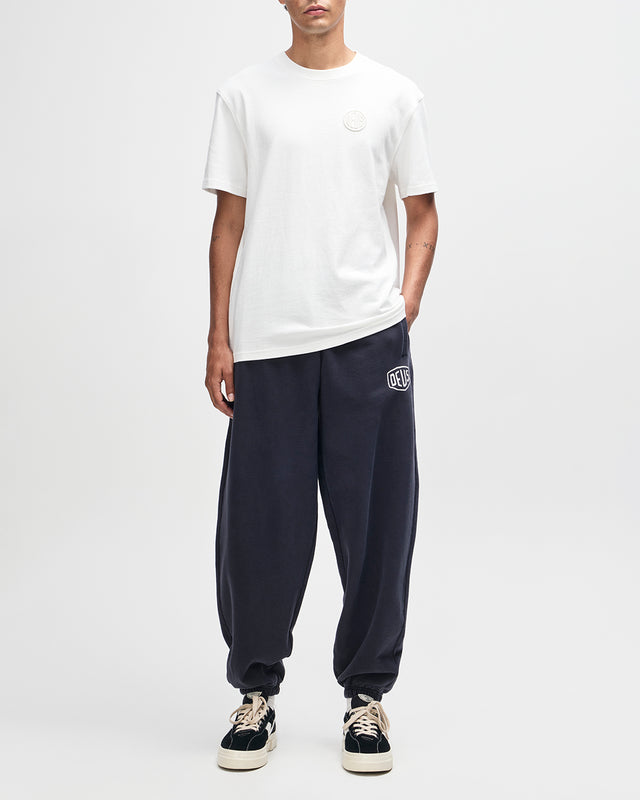 Shield Garment Dyed Track Pant - Black