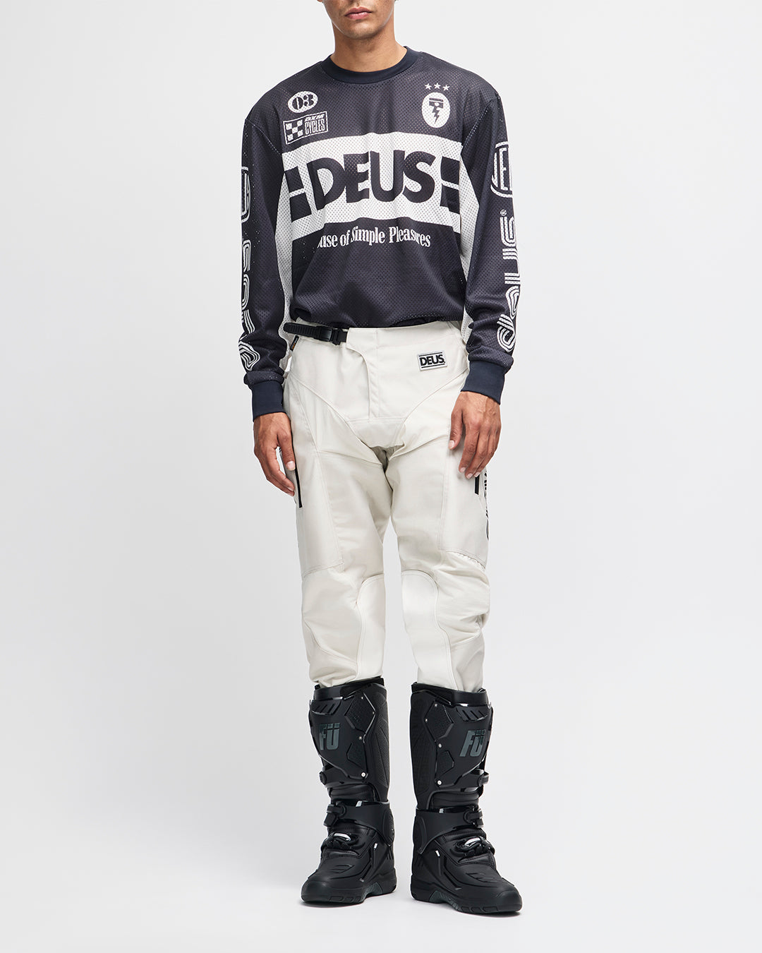 Pants | Deus Ex Machina | Moto Off Road Pant Dirty White – Deus Ex