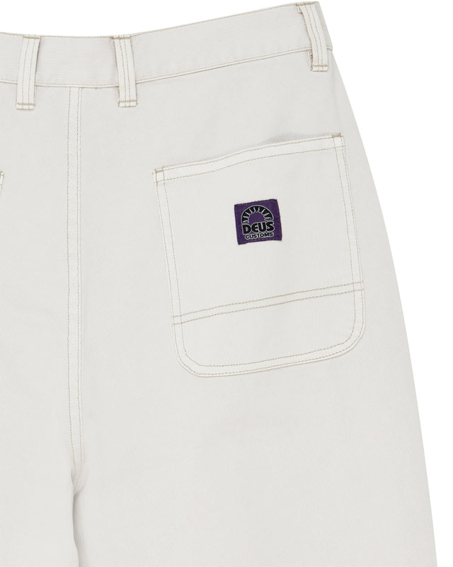 Stringer Walk Pant - Dirty White