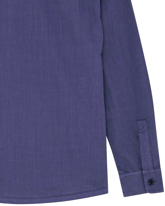 Vacay Chambray Shirt - Mechanic Blue