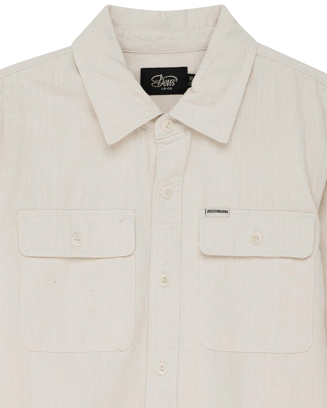 Vacay Chambray Shirt - Natural