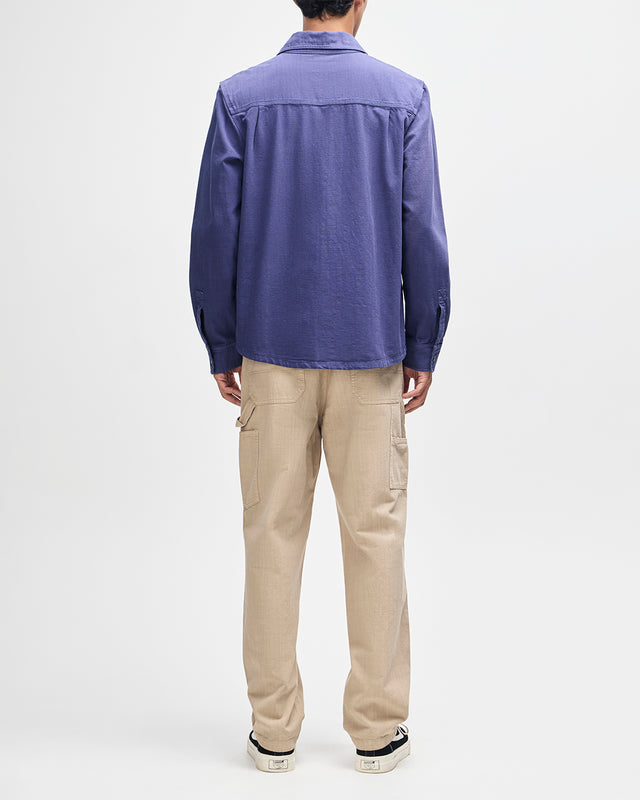 Vacay Chambray Shirt - Mechanic Blue