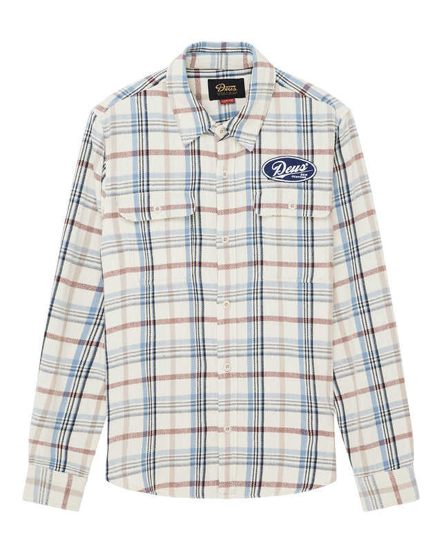 D261MSH304-VacayCheckShirt-Natural