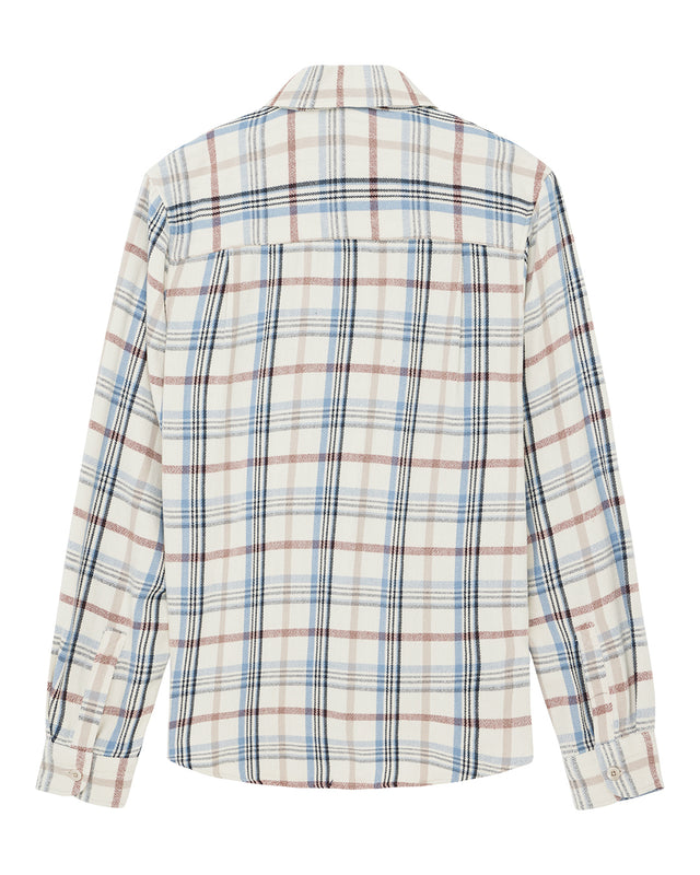 D261MSH304-VacayCheckShirt-Natural