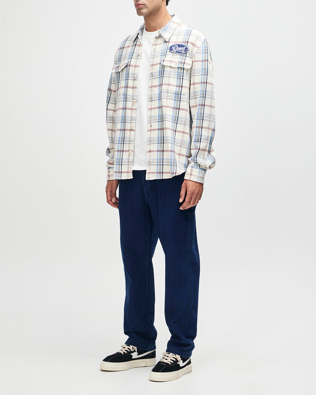 Vacay Check Shirt - Natural Check