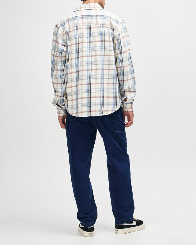 Vacay Check Shirt - Natural Check